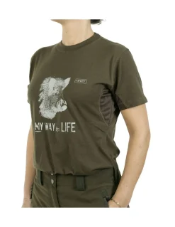 Hart Branded Basurde T-Shirt Damen