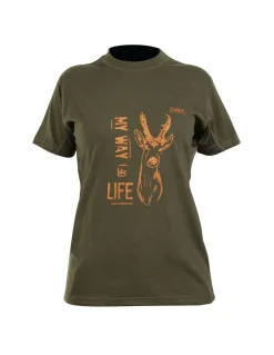 Hart Branded Roe Deer T-Shirt Damen